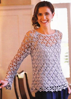 Lacy Spring Sweater
