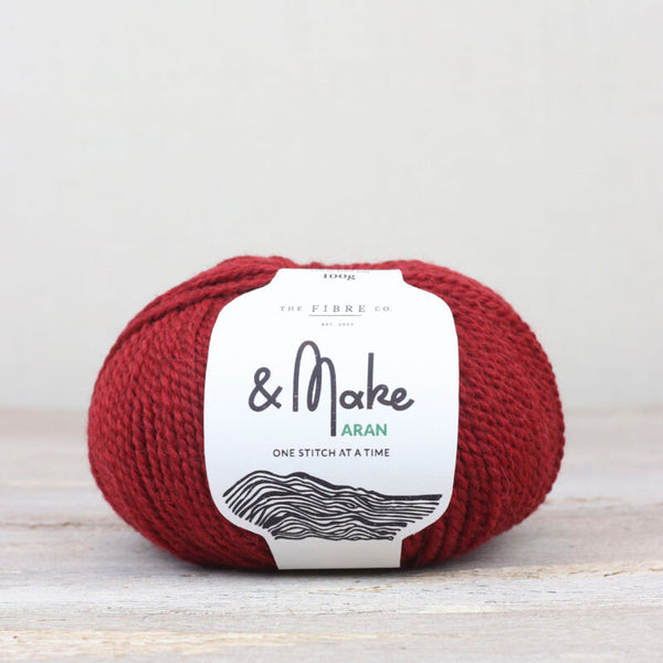 &Make Aran from Fibre Company