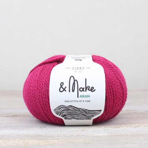 &Make Aran from Fibre Company