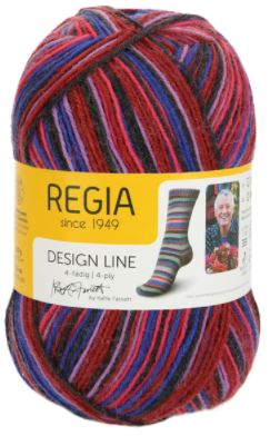 REGIA 4-ply Design Line Color by ARNE & CARLOS, Kaffe Fassett