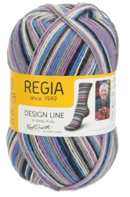 REGIA 4-ply Design Line Color by ARNE & CARLOS, Kaffe Fassett