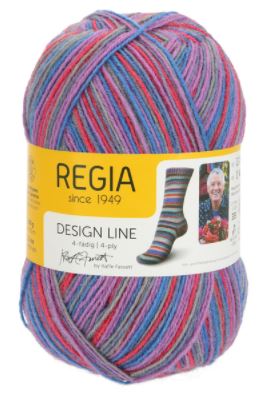 REGIA 4-ply Design Line Color by ARNE & CARLOS, Kaffe Fassett