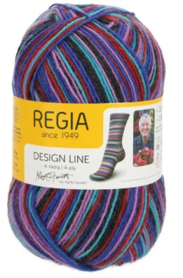 REGIA 4-ply Design Line Color by ARNE & CARLOS, Kaffe Fassett