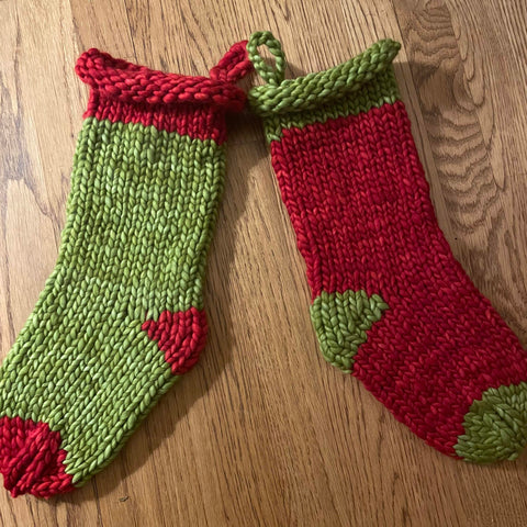 Knit Before Christmas Stockings