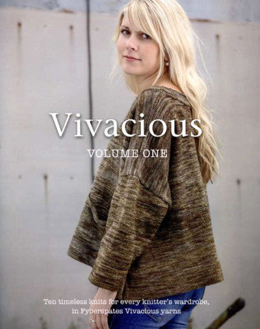 Vivacious Volume 1 Pattern Book from Fyberspates