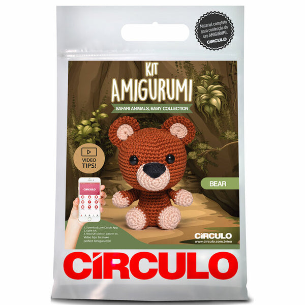 Amigurumi Safari Animal Kits from Circulo