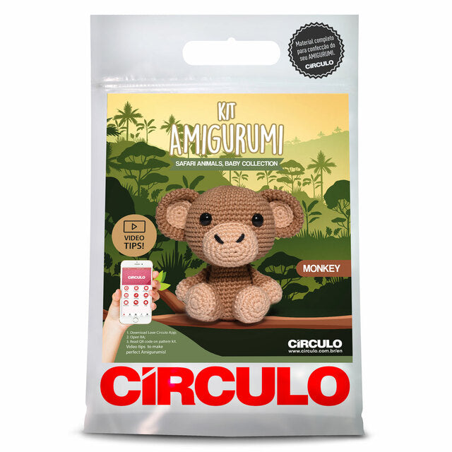 Amigurumi Safari Animal Kits from Circulo